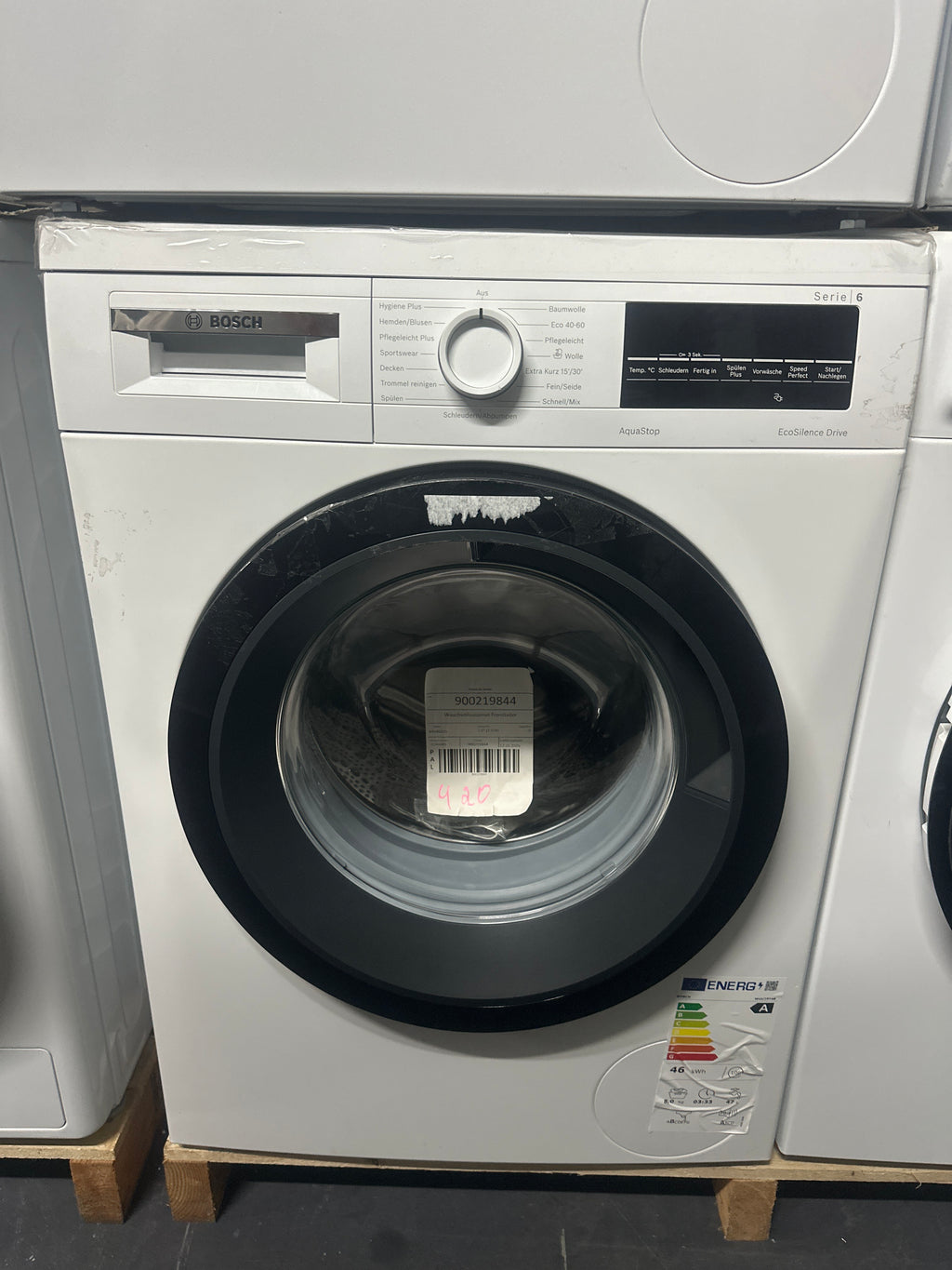 Máquina de Lavar Roupa Bosch WGG244140 Serie 6 9kg A 69dB