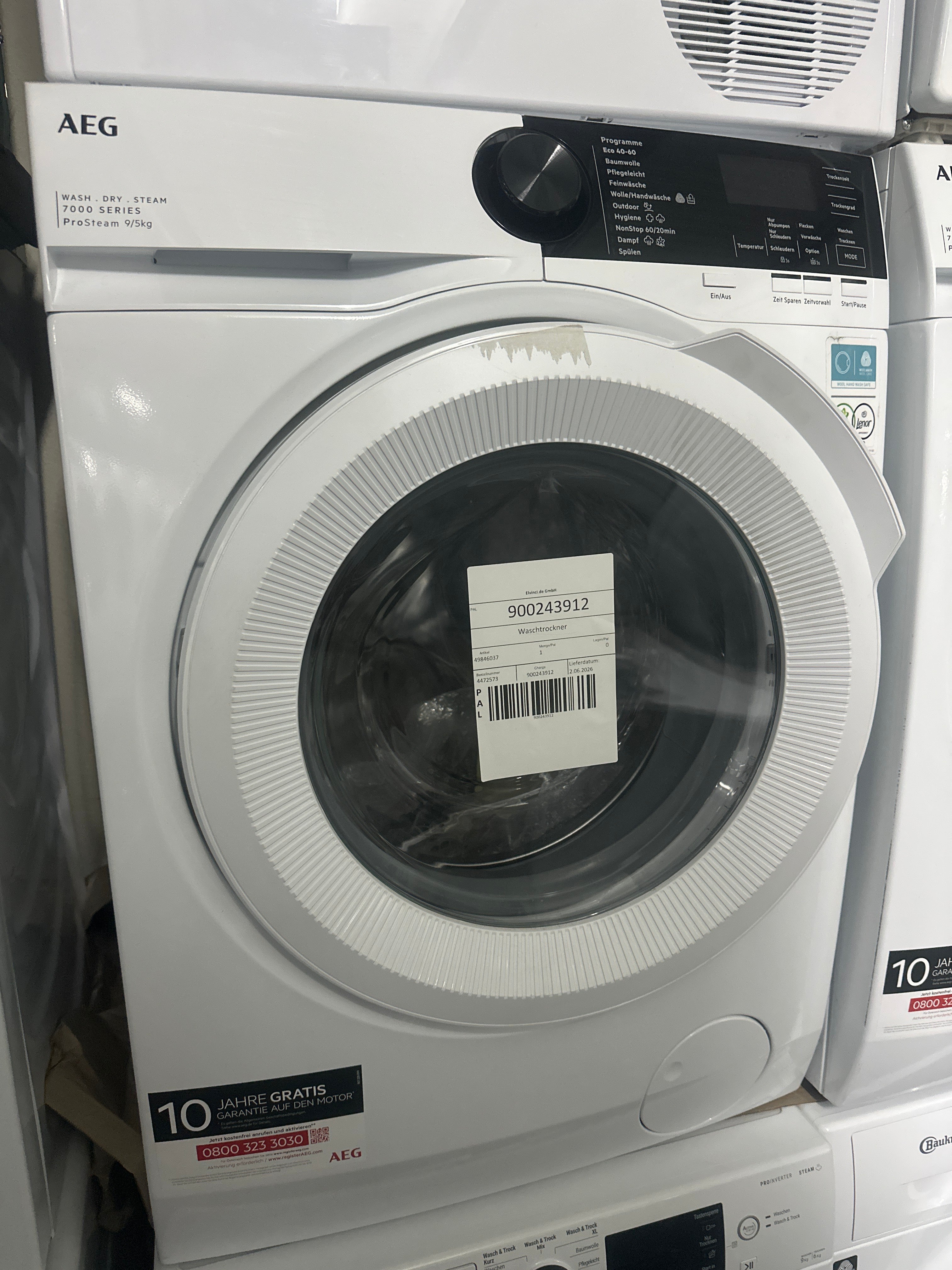 AEG LWR859WT