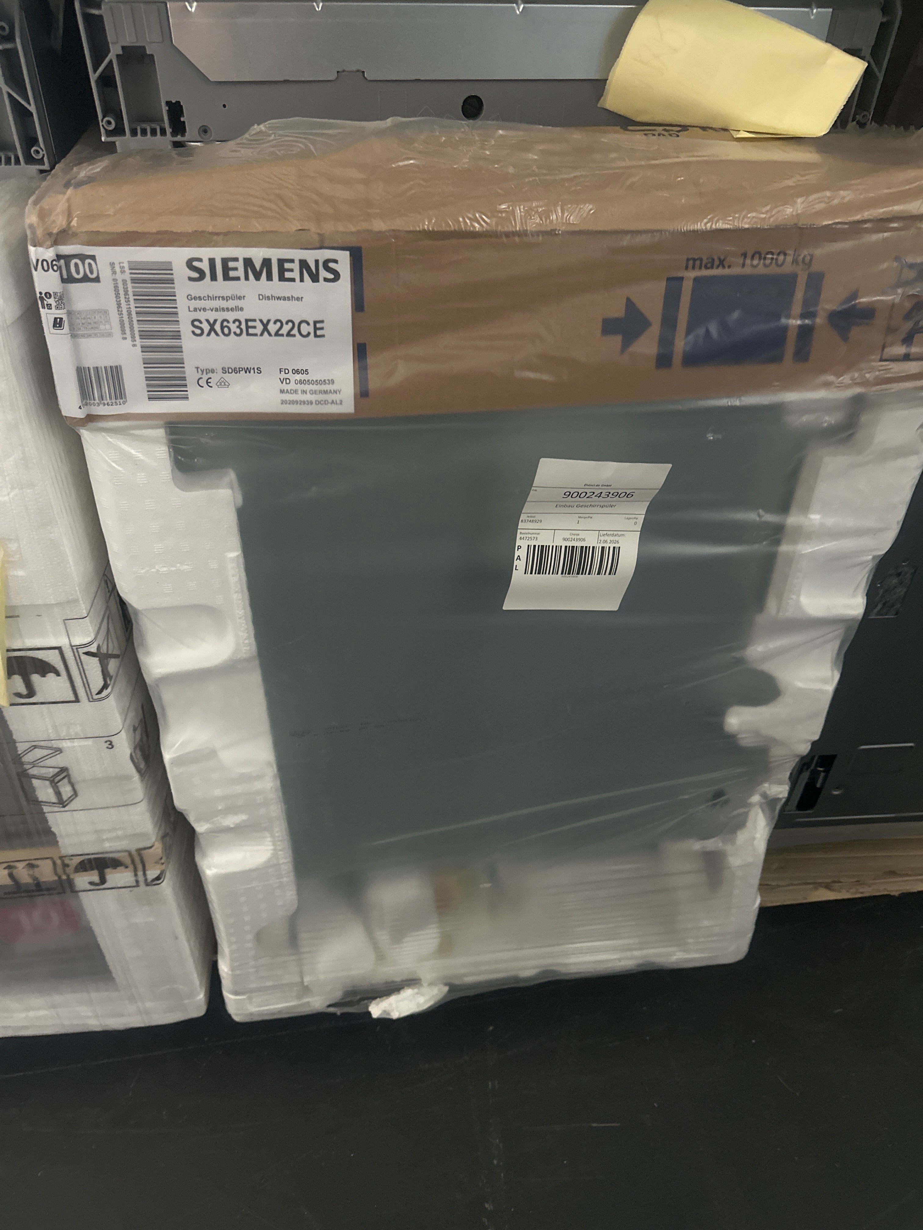 Máquina de Lavar Loiça Siemens SN63EX05DE 13 Conjuntos D WiFi