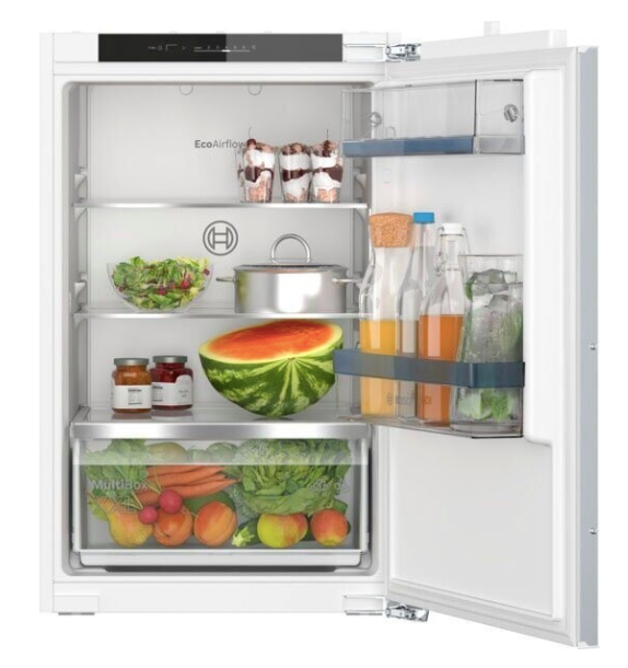 Frigorífico Encastrável Bosch KIR21VFE0O 136L - Vista Frontal