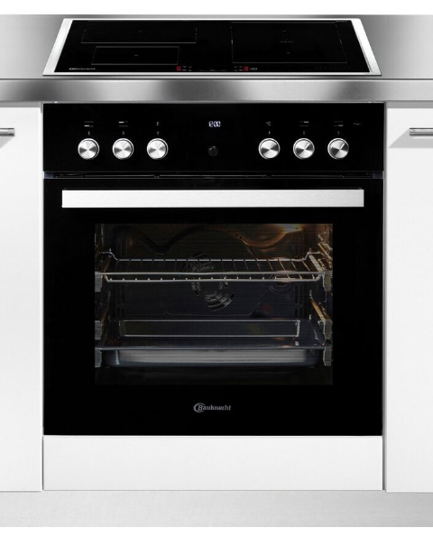 Conjunto Forno e Placa Bauknecht BAKO 700 STEAM 71L A+ Função Vapor Inox - Vista Frontal