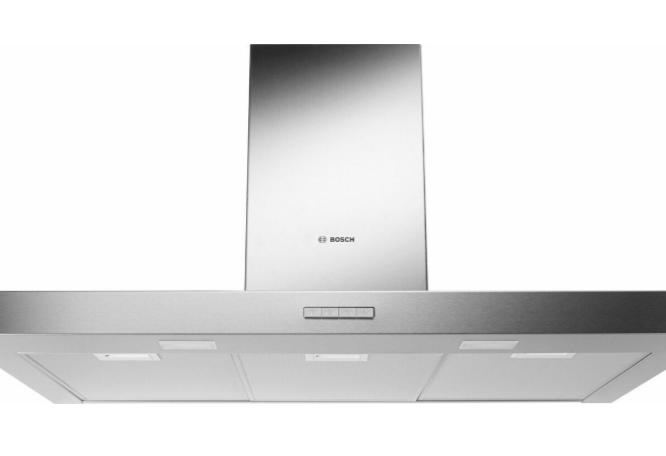 Exaustor de Parede Bosch DWB96BC50 90cm Classe A 590m³/h LED Inox Série 2 - Vista Frontal