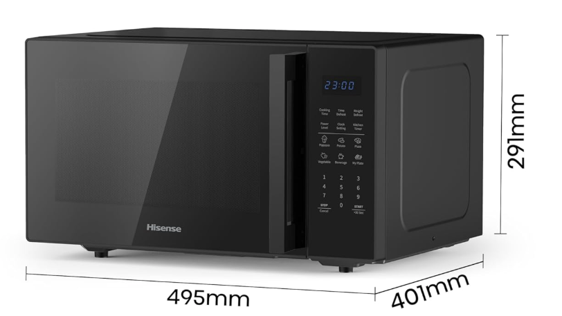 Micro-ondas Hisense H29MOBS9HG 29L Com Grill Preto