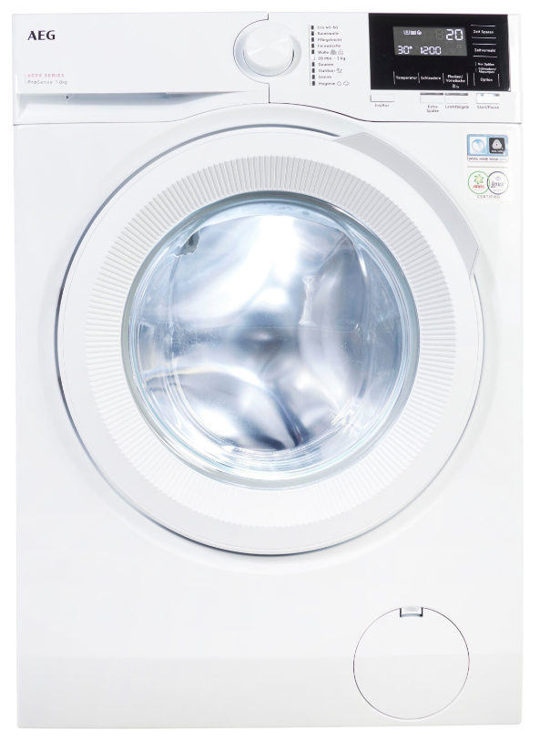 AEG Series 6000 LR6A668  8 kg 1600 RPM