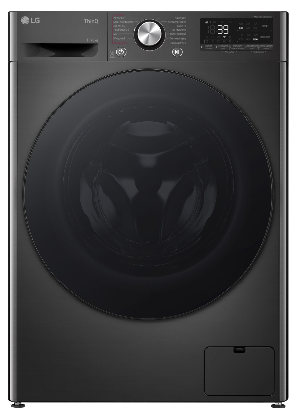 LG Serie 7 W4WR70X6YB, 10 kg, 6 kg, 1400