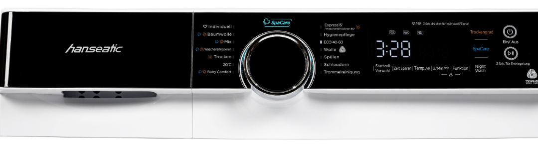 Hanseatic HWDK86AD, 8 kg, 6 kg, 1400 U/min